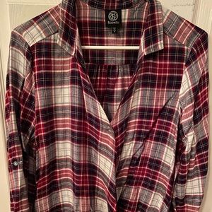 Checked blouse